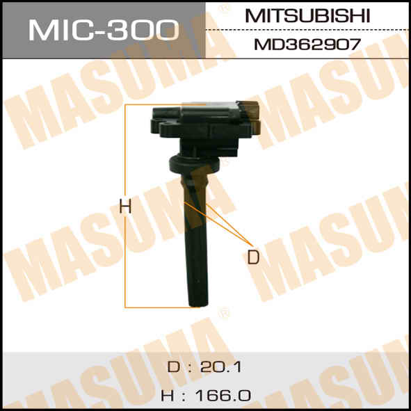 Катушка зажигания MASUMA MIC300