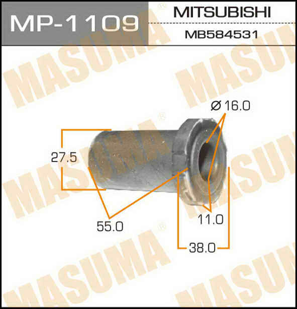 Втулка рессоры MASUMA MP1109
