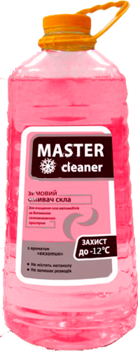 Омивач скла зимовий Мaster cleaner -12 Ліс. ягода 1л MASTER CLEANER 4802648556