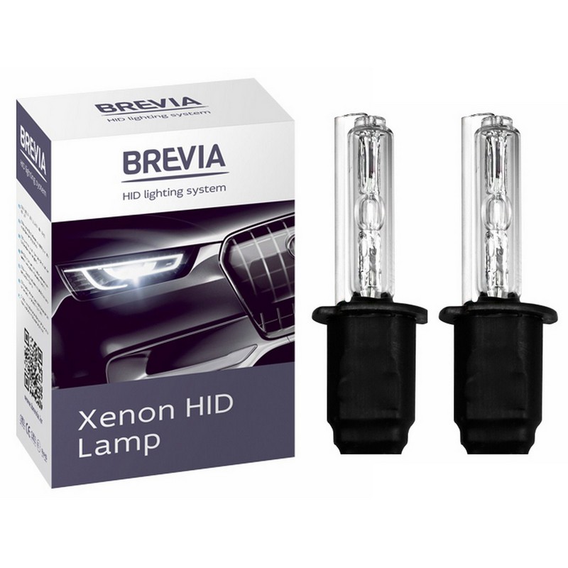 Ксеноновая лампа Brevia H3, 6000K, 85V, 35W, (2шт.) BREVIA 12360