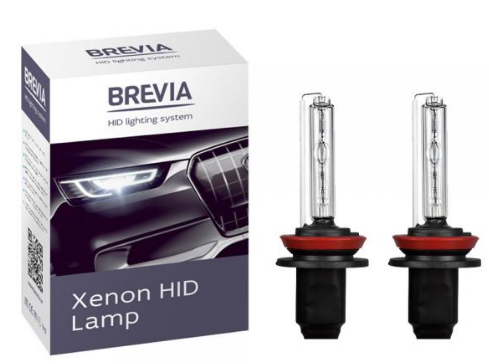 Ксеноновая лампа Brevia H11, 5000K, 85V, 35W, (2шт.) BREVIA 12950