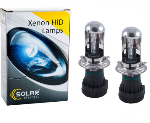Ксеноновая лампа H4 85V 35W P43t-38 Xenon Lamp 2шт SOLAR 1460