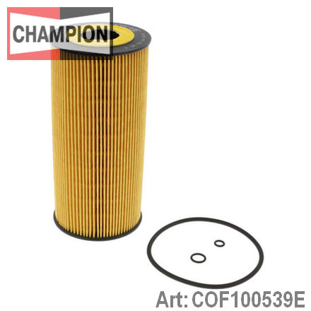 Масляный фильтр вставка CHAMPION COF100539E