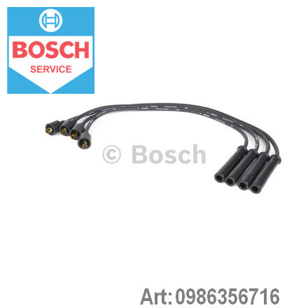 Высоковольтные провода зажигания BOSCH 0986356716
