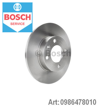Тормозной диск передний BOSCH 0986478010