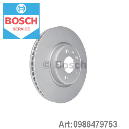 Тормозной диск передний BOSCH 0986479753