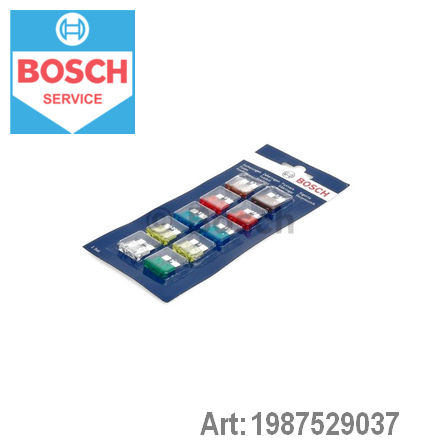 Запобіжники, комплект BOSCH 1987529037