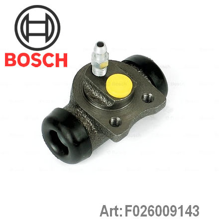 Рабочий тормозной цилиндр BOSCH F026009143
