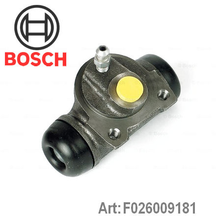 Рабочий тормозной цилиндр BOSCH F026009181
