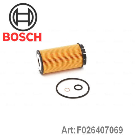 Масляный фильтр BOSCH F026407069