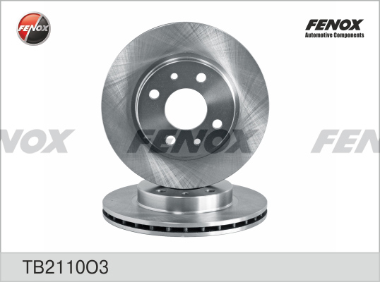 Тормозной диск передний FENOX TB2110O3