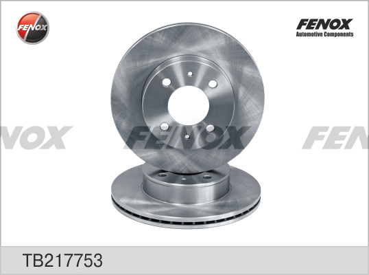 Тормозной диск передний FENOX TB217753