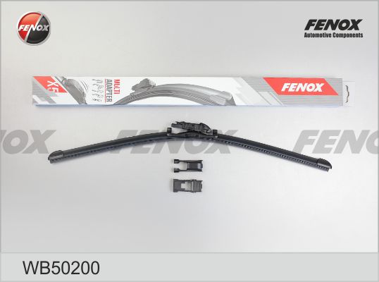 Щітка склоочисника безкаркасна Fenox 500 мм — 20" 5 в 1 (WB50200) FENOX WB50200