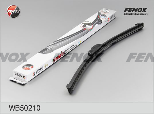 Щітка склоочисника безкаркасна гачок Fenox 500 мм — 20" (WB50210) FENOX WB50210