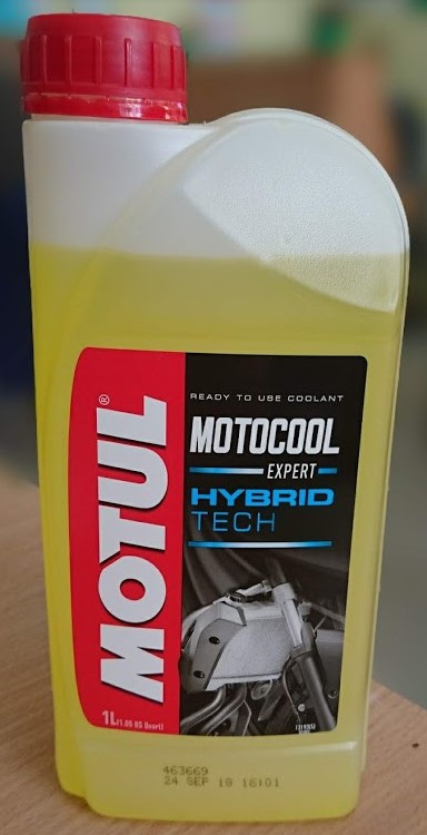 Антифриз (желтый) Motocool Expert готовый к применению -37°C 1л MOTUL 818701