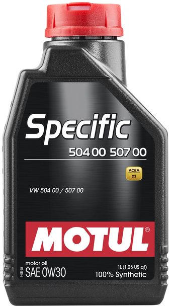 Масло моторное MOTUL SPECIFIC 504.00 507.00 0W-30 1л MOTUL 838611