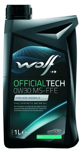 Масло моторное WOLF OFFICIALTECH 0W-30 MS-FFE 1л WOLF 8333712