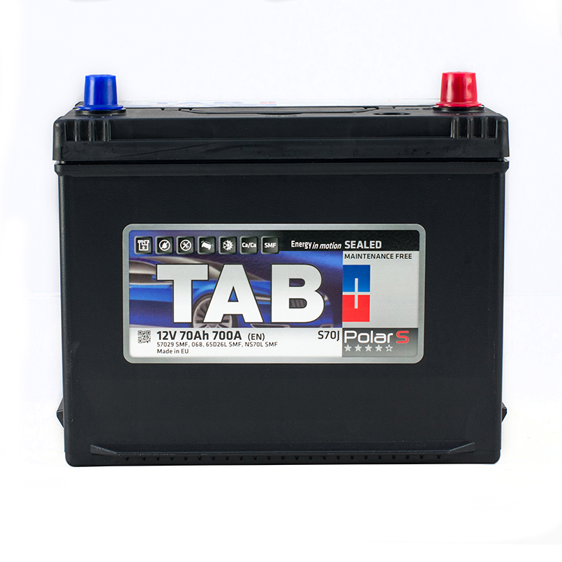 Аккумулятор Tab Polar S 70Ah 700A R+ (Asia) TAB 246870