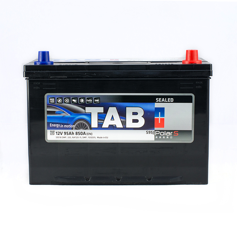 Аккумулятор Tab Polar S 95Ah 850A R+ (Asia) TAB 246895