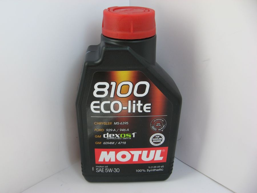 Моторное масло MOTUL 8100 ECO-LITE 5w-30 1л. MOTUL 108212