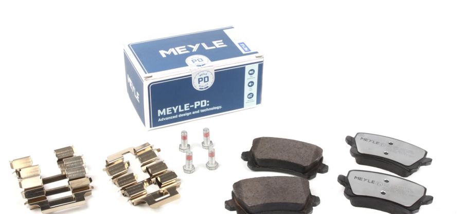 Тормозные колодки задние, качество Premium MEYLE 0252448317PD