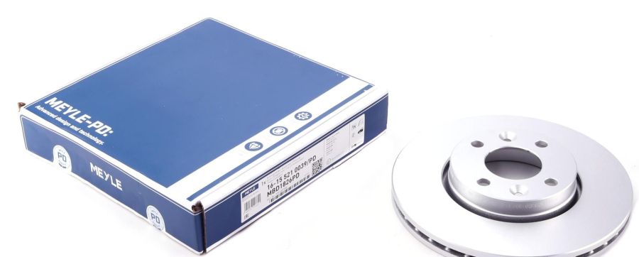 Тормозной диск передний, с антикором MEYLE 16155210039PD