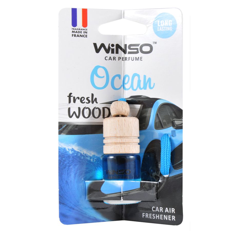 Ароматизатор Fresh WOOD 4мл Ocean WINSO 530320