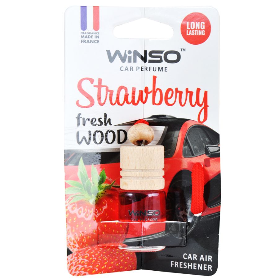 Ароматизатор Fresh WOOD 4мл Strawberry WINSO 530350