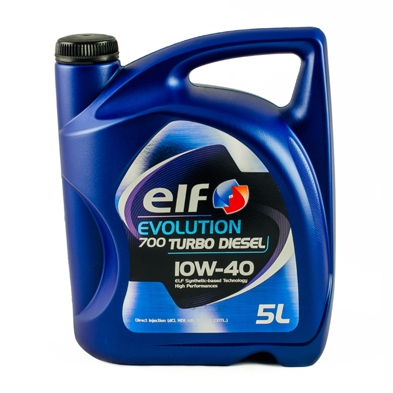 Моторное масло ELF EVOLUTION 700 TURBO DIESEL 10w-40 5л ELF 201553