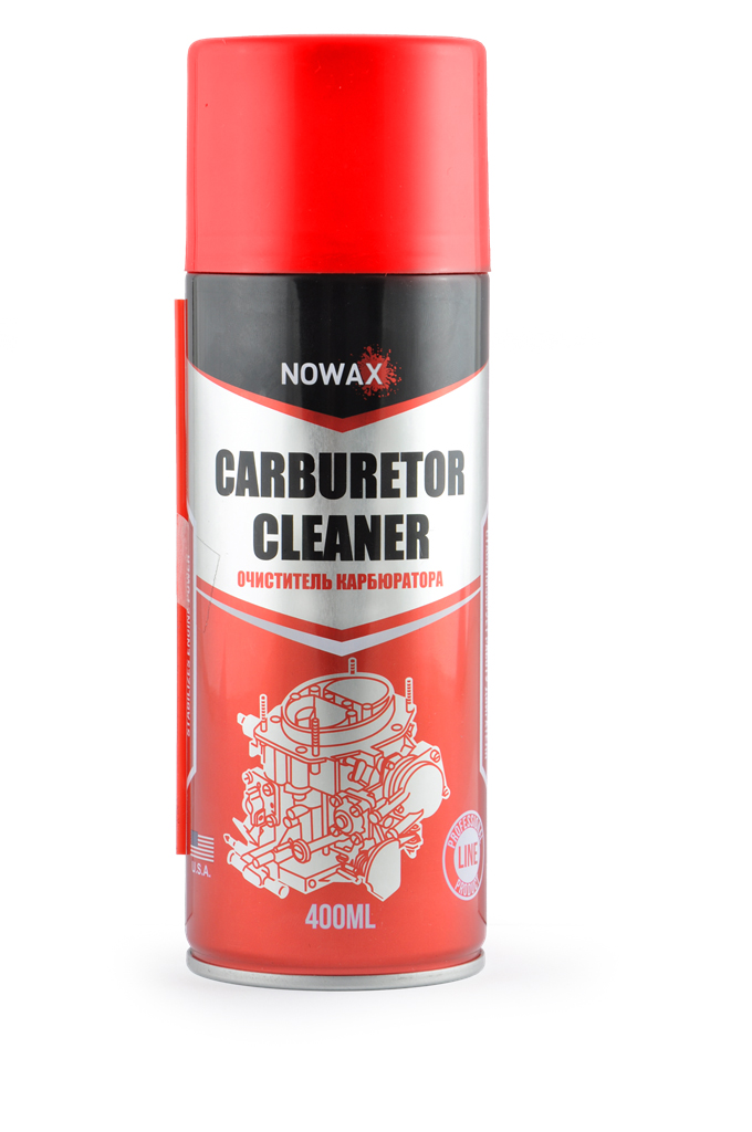 Очиститель карбюратора CARBURETOR CLEANER 400ml NOWAX NX40650