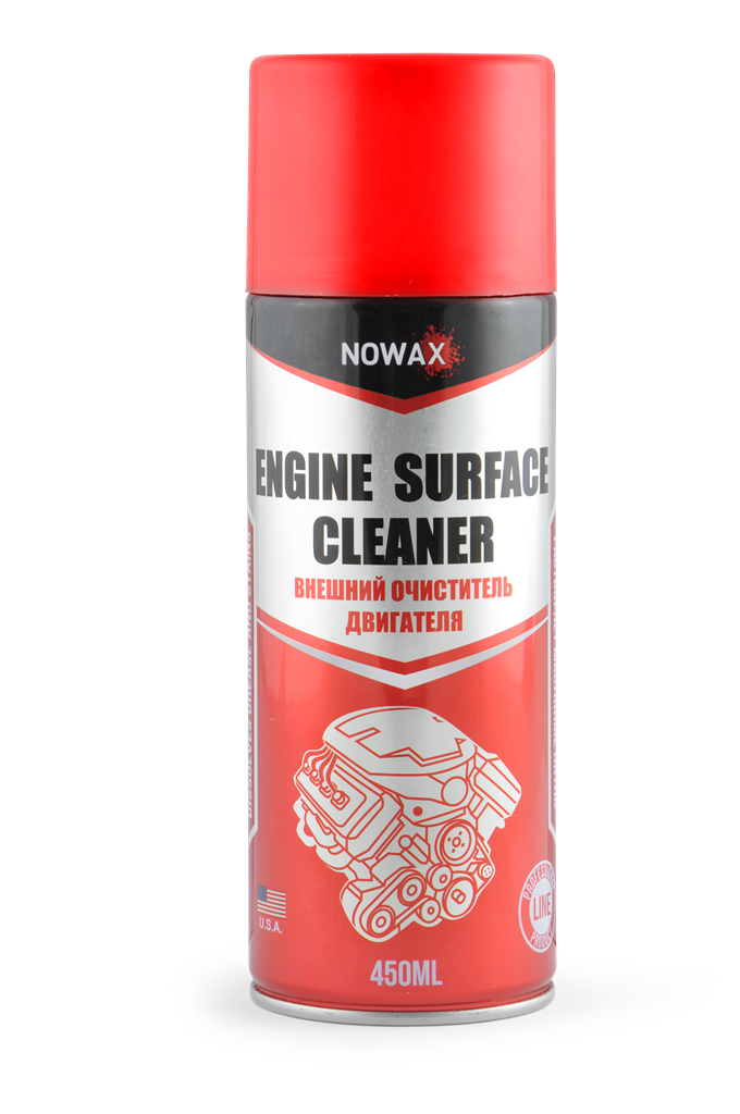 Очиститель поверхности двигателя ENGINE SURFACE CLEANER 450ml NOWAX NX45500