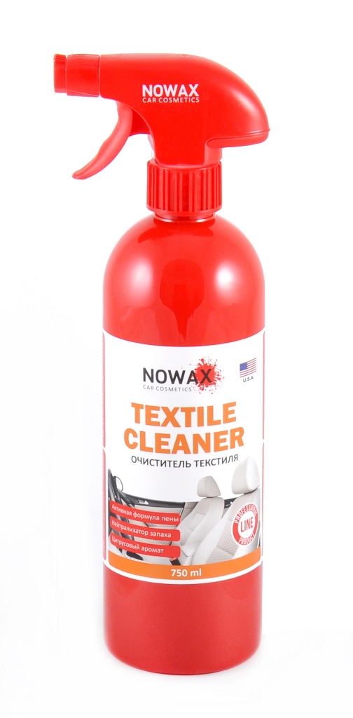 NOWAX  Очисник текстилю Nowax Textile Cleaner,750мл. NOWAX NX75002
