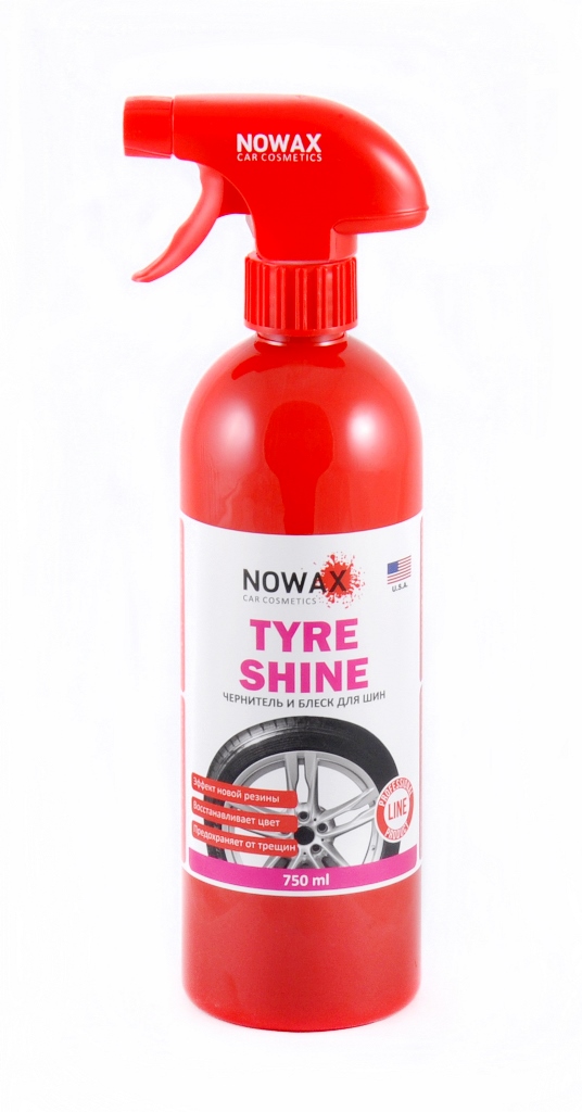 Nowax  чорнитель і блиск для шин nowax tyre shine,750ml NOWAX NX75006