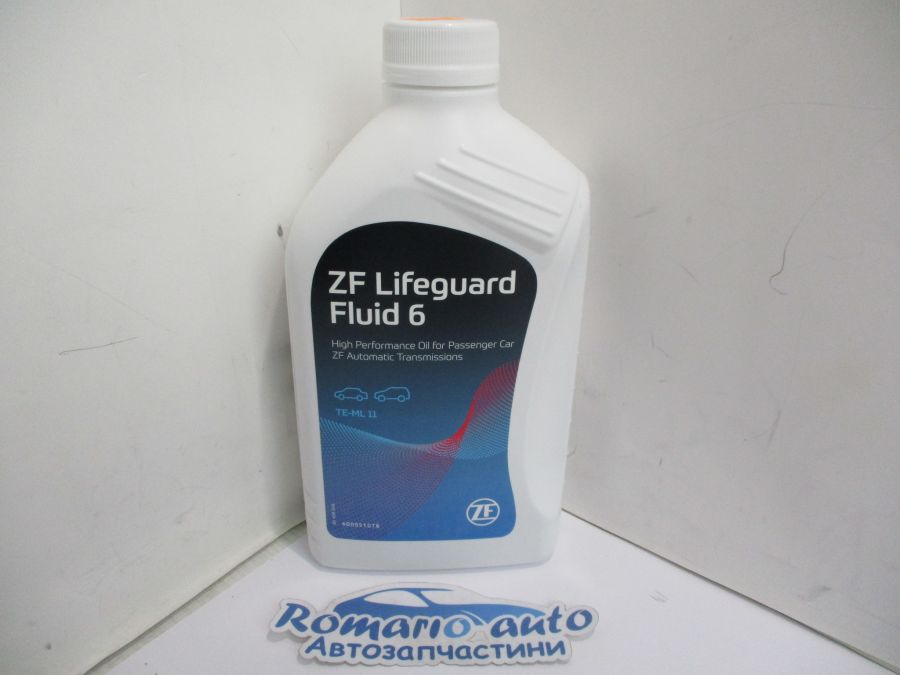 Трансмиссионное масло LifeGuardFluid 6 1л ZF PARTS S671090255