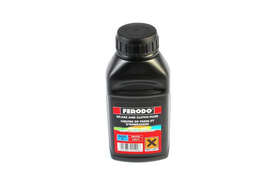 Тормозная жидкость DOT4, 0,25л FERODO FBX025A