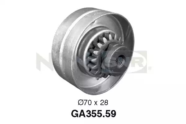 Ролик натяжной ремня генератора NTN-SNR GA35559