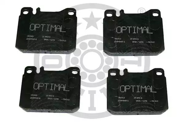 Тормозные колодки передние OPTIMAL BP02301