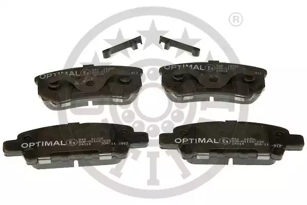 Тормозные колодки задние OPTIMAL 12356