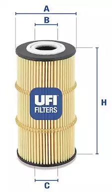 Масляный фильтр UFI 2517000