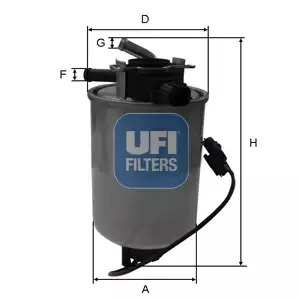 Фильтр топливный UFI 2401801