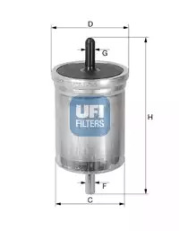 Фильтр топливный UFI 3151300