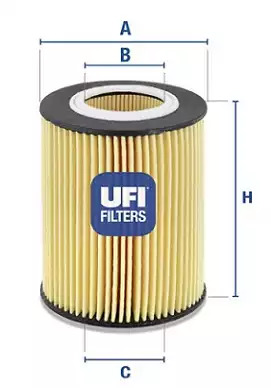 Масляный фильтр UFI 2500400