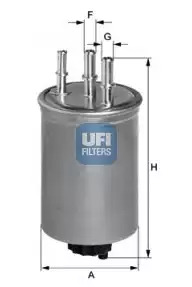 Фильтр топливный UFI 2444500