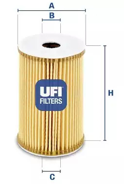 Масляный фильтр UFI 2515100