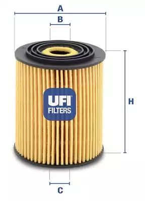Масляный фильтр UFI 2503400