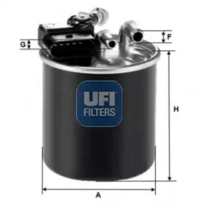 Фильтр топливный UFI 2415100