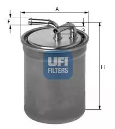 Фильтр топливный UFI 2401600