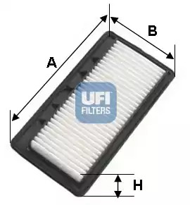 Воздушный фильтр UFI 3053800