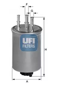 Фильтр топливный UFI 2411600