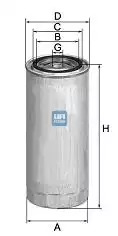 Фильтр топливный UFI 2435200